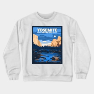 Yosemite National Park Crewneck Sweatshirt